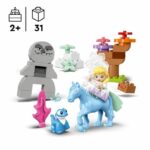 LEGO DUPLO | Disney 10418 Elsa and Bruni in the Enchanted Forest, Construction Toy - Image 2