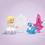 LEGO DUPLO | Disney 10418 Elsa and Bruni in the Enchanted Forest, Construction Toy - Image 3