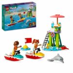 LEGO Friends 42623 Beach Jet Ski – Includes Lifeguard – Educational Kids Game