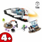 LEGO 60429 City The Ship and the Discovery of the Asteroid, Toy with 2 Astronaut Minifigures and Alien Figure - Image 2