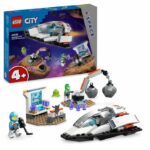 LEGO 60429 City The Ship and the Discovery of the Asteroid, Toy with 2 Astronaut Minifigures and Alien Figure