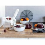 Cherry pitter - LEIFHEIT - Cherrymat - 37211 - Clean separation - Easy - Fast - Up to 15 kg - White - Image 4