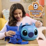 Interactive toy - LICENSE /STITCH - Stitch Surprise Head - 23 cm, 10 hidden accessories, room decoration - Image 3