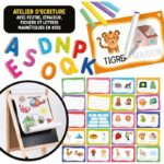 Maxi adjustable board for children - LISCIANI - Ideal for learning to read and write - Image 6