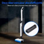 MEDION H10 Cordless Hard Floor Cleaner - Brush Roller - Clean/Dirty Water Tanks - Self-Cleaning Function - LED Display - Image 3
