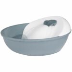 EYENIMAL Classic Pet Water Fountain 1,75 L - Gray and White - For Dog and Cat
