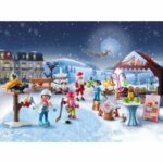 PLAYMOBIL 71472 Christmas Market Advent Calendar, 24 surprises, 84 pieces, Ages 4 and up - Image 2
