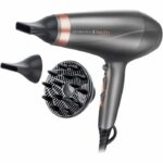 REMINGTON AC8820 Keratin Protect Hair dryer 2200W - 2 concentrators + 1 diffuser - Gray