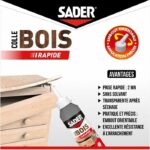 SADER Glue Wood Quick Shot - Bottle 100g - Image 4