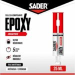 SADER Rapid Bi-Component Epoxy Glue Syringe - 30 ml - Image 2