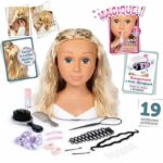 Smoby - Blonde styling head - Easy to style - 19 realistic accessories - Thermosensitive lips - Storage hatch - Image 2
