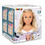 Smoby - Blonde styling head - Easy to style - 19 realistic accessories - Thermosensitive lips - Storage hatch - Image 6
