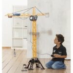 DICKIE - Wire-guided crane 120cm yellow