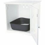 TRIXIE Toilet cabin - 49x51x51cm - White - For cat