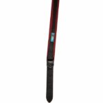 YAGO Black and Red Leather Collar Soft and Adjustable for Large Dog, size L 43-52 cm - Image 4