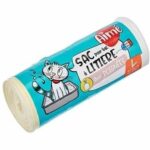 Roll of 8 bags for 50x38.5cm litter box - For cats