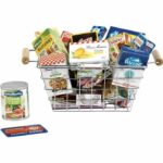 Grocery store toy - KLEIN - Metal shopping basket filled with boxes - Filled with pretend food boxes. - Image 2