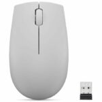 Lenovo 300 Compact Wireless Mouse with Battery - Grey - Image 2