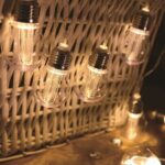 LUMIJARDIN Dixy solar garland with 10 LED filament bulbs