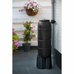 NATURE Water collector kit - 100 liters - Column shape - Anti-UV treated - Made in Europe - Black - Image 3