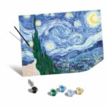 RavensburgerCreArt Canvases 30x40 cmVan Gogh/The Starry NightPainting by numbersAdult-Relaxation and creative activityFrom 14 years old23915 - Image 2