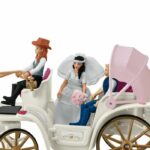 Figurine The bride and groom's carriage, 5 years old, schleich 42641 HORSE CLUB - box, 106 pieces - Image 4