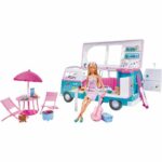 Model doll 29cm Steffi love and her motorhome that opens