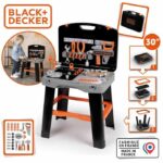 Smoby - Black and Decker - Bricolo Smart Workbench - Imitation game - Case that transforms into a workbench - 33 accessories included - Fa - Image 2