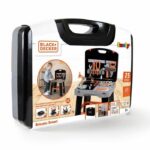 Smoby - Black and Decker - Bricolo Smart Workbench - Imitation game - Case that transforms into a workbench - 33 accessories included - Fa - Image 6