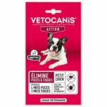 Vetocanis Anti-Puaces and Anti-Tiques necklace for small dogs up to 10 kg-4 months of protection