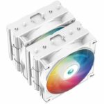 DEEPCOOL Gammaxx AG620 ARGB (White) - A-RGB CPU Cooler - 2x120mm - Image 3