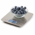 DOMO DO9239W - Electronic culinary scale - Tare - Auto stop - Up to 1 gram - Stainless steel weighing pan - Image 2