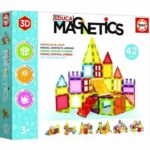Magnetic Construction Set - EDUCA - Educa Magnetics 42 Pcs