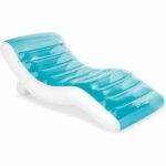 INTEX Inflatable Lounger Mattress - Asymmetrical - Ocean Blue - 191 x 99 cm