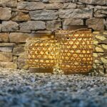 Decorative solar lantern - LUMISKY - CAPRI SMALL - H32 cm - Polyethylene - Warm white LED – Bild 3