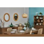 Bamboo pendant light - D 30 x H 140 cm - Beige - Image 5