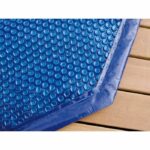 Bubble cover for wooden swimming pool UBBINK OCEA 430 - 400 microns - Blue – Bild 2