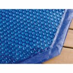 Bubble cover for wooden swimming pool UBBINK OCEA 430 - 400 microns - Blue – Bild 3