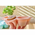 BEABA Multiportions silicone 6x150 ml pink - Image 4