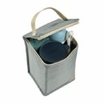Beaba, baby meal pouch, isothermal, sage green - Image 2