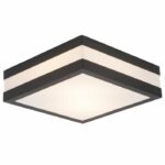 MATTEO Outdoor ceiling light in anthracite