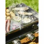 Gas plancha - 4 lights - Brasilia - All stainless steel - Cooking surface - XXL - 84 x 34 cm - Image 6