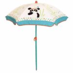 FUN HOUSE 713144 INDIAN PANDA Wooden picnic table with parasol for children - Image 3