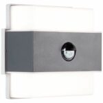 ARCHIE Outdoor wall light, with sensor - integrated LED 7W