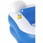 BESTWAY Octagonal inflatable pool with seats and headrest 213 x 206 x 69 cm - Image 4