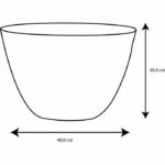 PoeTIC Round Element Pot 50 - Limestone - Image 2