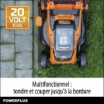 Battery mower 20V 34 cm of Dual Power Power Powdpglws1 - 4Ah battery and charger included - Brushless engine - Image 2