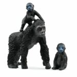 SCHLEICH - Family of Plains Gorillas - 42601 - range: Wild Life - Image 2