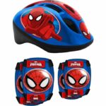 SPIDERMAN Helmet + elbow patches / knee pads - Marvel