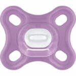MAM Comfort Physiological Pacifier +0m Pink Set of 2 + Storage Box - Image 2
